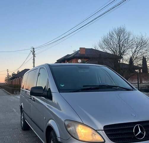 Серый Мерседес Вито, объемом двигателя 2.2 л и пробегом 321 тыс. км за 11800 $, фото 1 на Automoto.ua