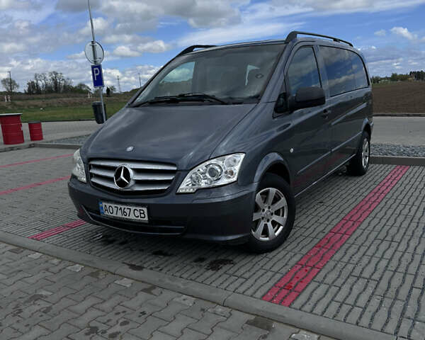 Сірий Мерседес Віто, об'ємом двигуна 2.14 л та пробігом 319 тис. км за 13500 $, фото 1 на Automoto.ua