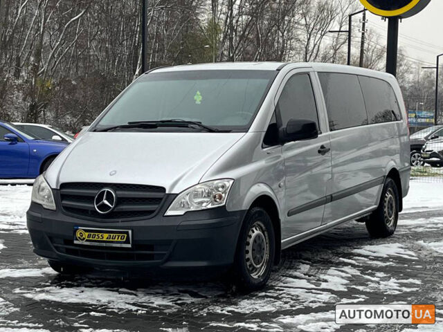 Серый Мерседес Вито, объемом двигателя 2.2 л и пробегом 208 тыс. км за 17000 $, фото 2 на Automoto.ua