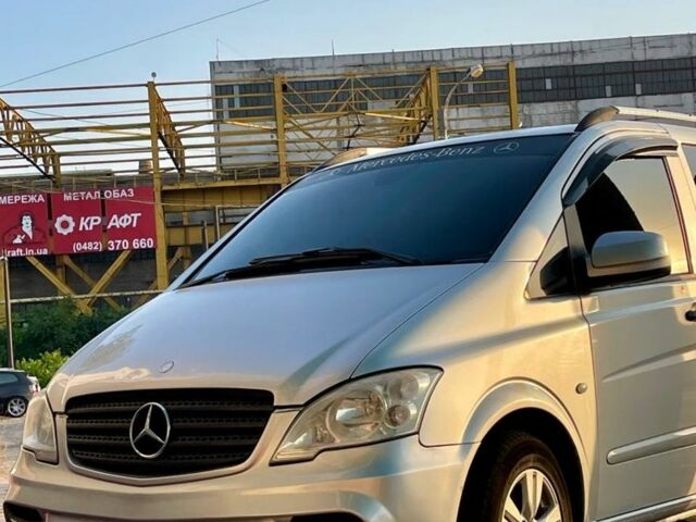 Серый Мерседес Вито, объемом двигателя 2.1 л и пробегом 330 тыс. км за 10690 $, фото 4 на Automoto.ua