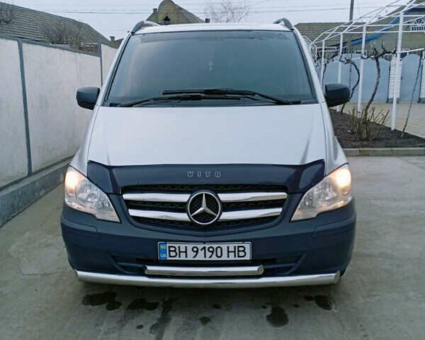 Серый Мерседес Вито, объемом двигателя 2.2 л и пробегом 287 тыс. км за 13500 $, фото 1 на Automoto.ua