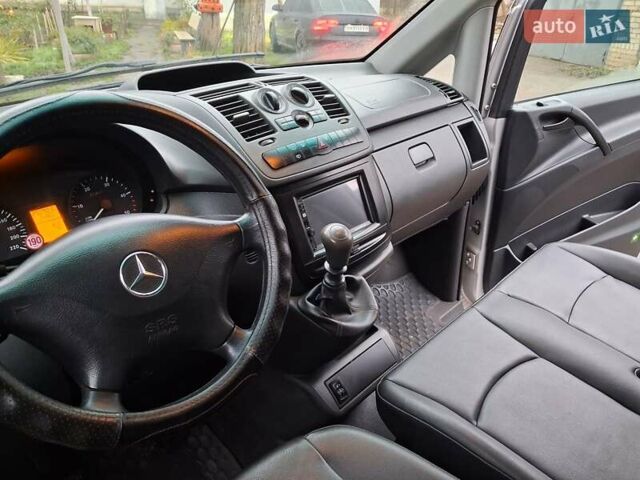 Серый Мерседес Вито, объемом двигателя 2.1 л и пробегом 250 тыс. км за 8900 $, фото 11 на Automoto.ua