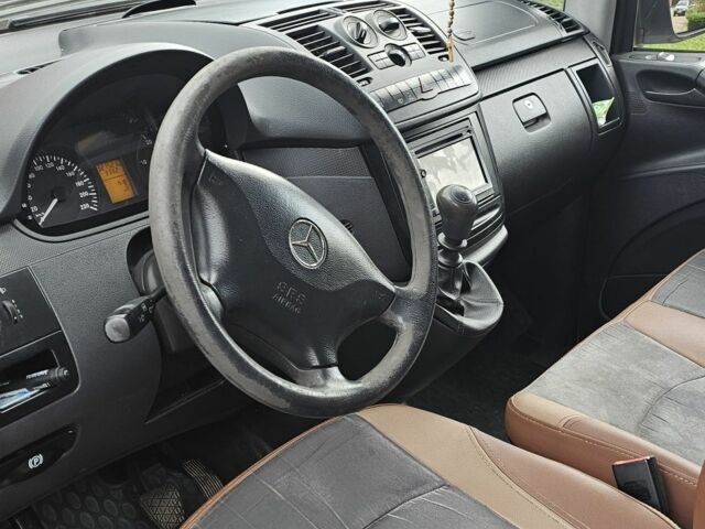 Серый Мерседес Вито, объемом двигателя 2.1 л и пробегом 328 тыс. км за 10100 $, фото 3 на Automoto.ua