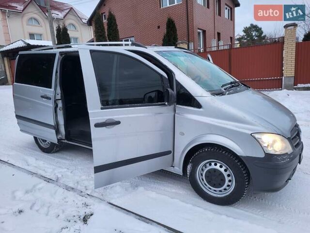 Сірий Мерседес Віто, об'ємом двигуна 2.14 л та пробігом 201 тис. км за 12800 $, фото 45 на Automoto.ua