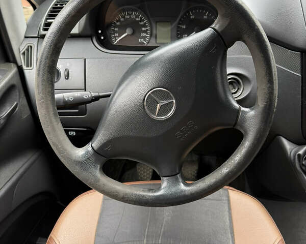 Серый Мерседес Вито, объемом двигателя 2.2 л и пробегом 327 тыс. км за 10500 $, фото 7 на Automoto.ua