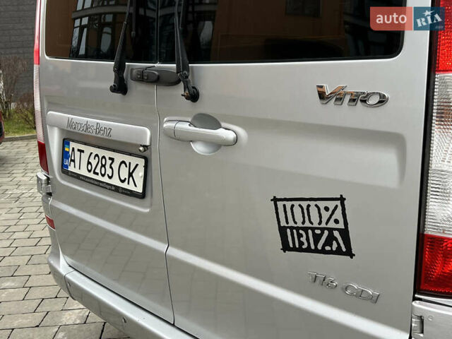 Серый Мерседес Вито, объемом двигателя 2.14 л и пробегом 305 тыс. км за 12999 $, фото 7 на Automoto.ua