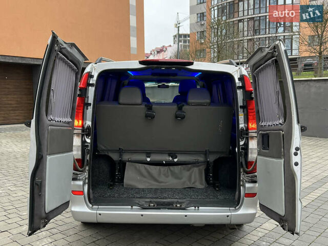 Серый Мерседес Вито, объемом двигателя 2.14 л и пробегом 305 тыс. км за 12999 $, фото 8 на Automoto.ua