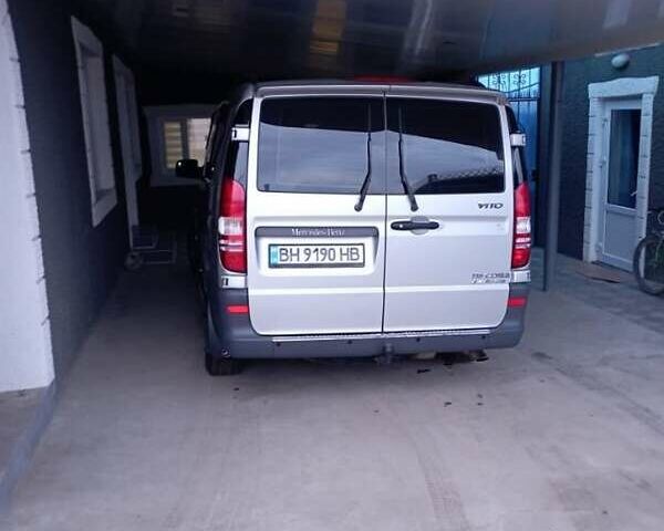 Серый Мерседес Вито, объемом двигателя 2.2 л и пробегом 287 тыс. км за 13500 $, фото 11 на Automoto.ua