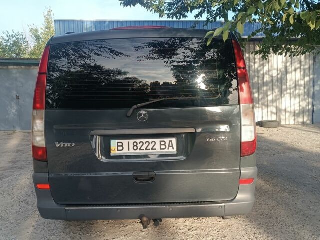 Серый Мерседес Вито, объемом двигателя 2 л и пробегом 340 тыс. км за 18500 $, фото 6 на Automoto.ua