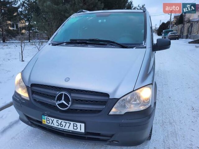 Сірий Мерседес Віто, об'ємом двигуна 2.14 л та пробігом 201 тис. км за 12800 $, фото 68 на Automoto.ua