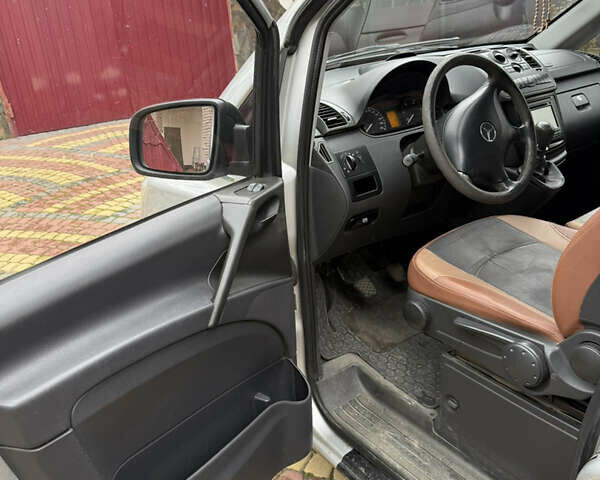 Серый Мерседес Вито, объемом двигателя 2.2 л и пробегом 327 тыс. км за 10500 $, фото 11 на Automoto.ua