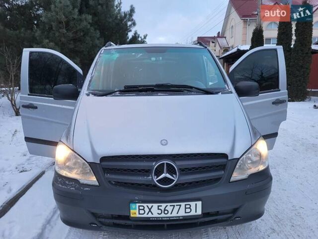 Сірий Мерседес Віто, об'ємом двигуна 2.14 л та пробігом 201 тис. км за 12800 $, фото 62 на Automoto.ua