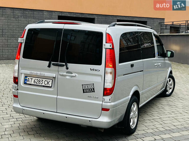 Серый Мерседес Вито, объемом двигателя 2.14 л и пробегом 305 тыс. км за 12999 $, фото 6 на Automoto.ua