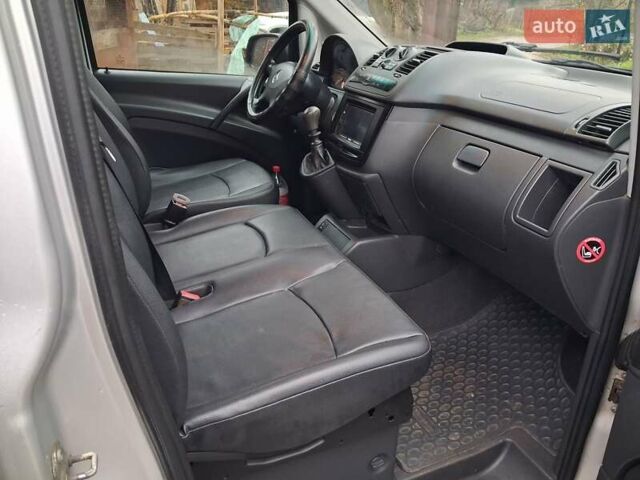 Серый Мерседес Вито, объемом двигателя 2.1 л и пробегом 250 тыс. км за 8900 $, фото 6 на Automoto.ua