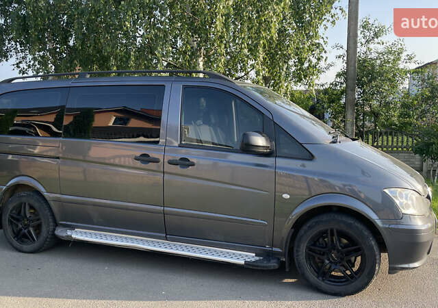 Серый Мерседес Вито, объемом двигателя 2.14 л и пробегом 292 тыс. км за 14000 $, фото 1 на Automoto.ua