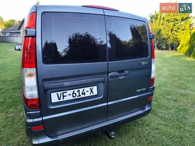 Сірий Мерседес Віто, об'ємом двигуна 3 л та пробігом 244 тис. км за 17999 $, фото 10 на Automoto.ua