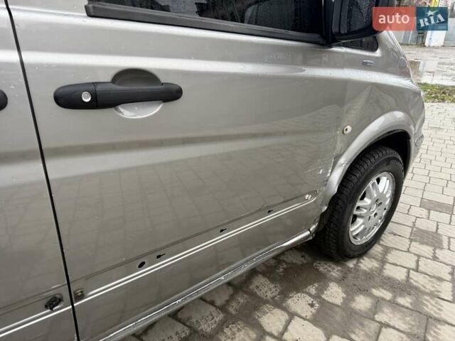 Серый Мерседес Вито, объемом двигателя 2.14 л и пробегом 370 тыс. км за 10500 $, фото 7 на Automoto.ua