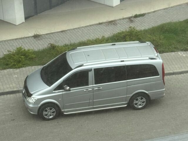 Серый Мерседес Вито, объемом двигателя 2.2 л и пробегом 380 тыс. км за 15000 $, фото 5 на Automoto.ua