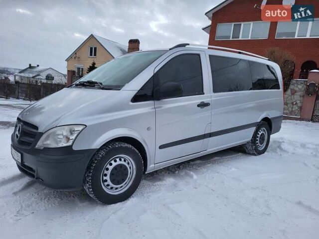 Сірий Мерседес Віто, об'ємом двигуна 2.14 л та пробігом 201 тис. км за 12800 $, фото 11 на Automoto.ua