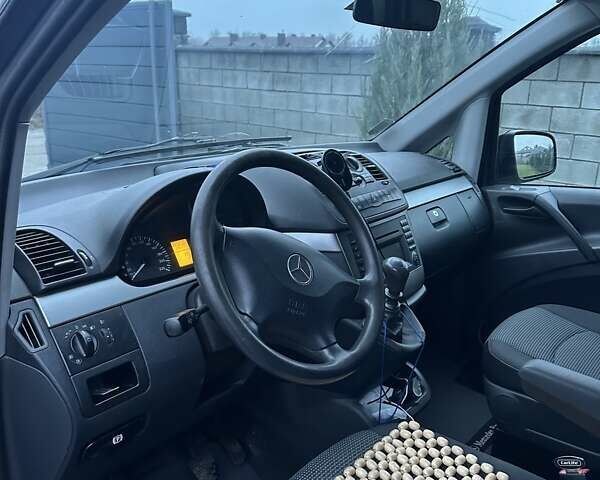 Серый Мерседес Вито, объемом двигателя 2.14 л и пробегом 335 тыс. км за 13300 $, фото 10 на Automoto.ua