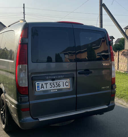 Серый Мерседес Вито, объемом двигателя 2.14 л и пробегом 292 тыс. км за 14000 $, фото 4 на Automoto.ua