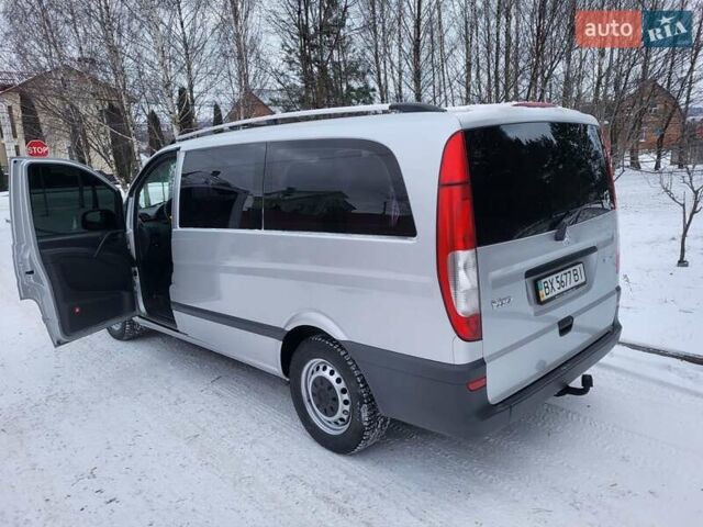 Сірий Мерседес Віто, об'ємом двигуна 2.14 л та пробігом 201 тис. км за 12800 $, фото 54 на Automoto.ua