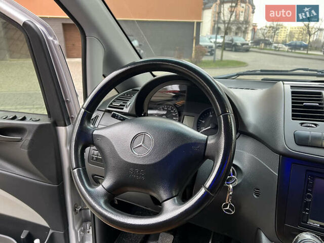 Серый Мерседес Вито, объемом двигателя 2.14 л и пробегом 305 тыс. км за 12999 $, фото 11 на Automoto.ua