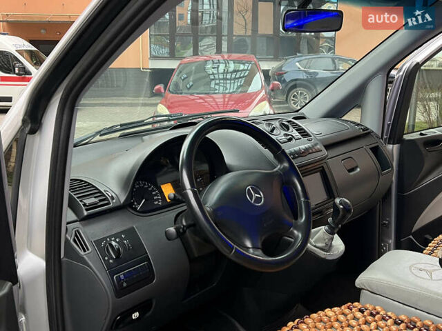 Серый Мерседес Вито, объемом двигателя 2.14 л и пробегом 305 тыс. км за 12999 $, фото 12 на Automoto.ua