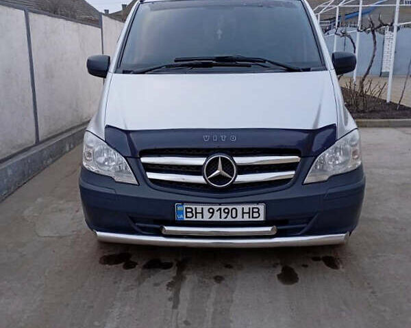 Серый Мерседес Вито, объемом двигателя 2.2 л и пробегом 287 тыс. км за 13500 $, фото 29 на Automoto.ua