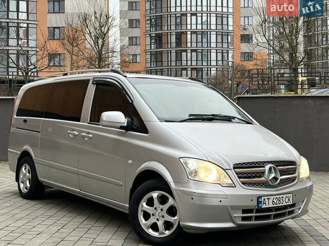 Серый Мерседес Вито, объемом двигателя 2.14 л и пробегом 305 тыс. км за 12999 $, фото 2 на Automoto.ua