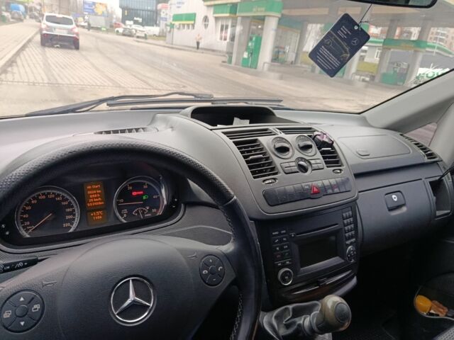 Серый Мерседес Вито, объемом двигателя 2.1 л и пробегом 371 тыс. км за 14000 $, фото 5 на Automoto.ua