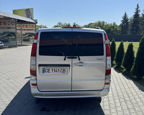 Серый Мерседес Вито, объемом двигателя 2.14 л и пробегом 215 тыс. км за 15500 $, фото 3 на Automoto.ua