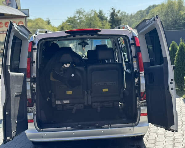 Серый Мерседес Вито, объемом двигателя 2.14 л и пробегом 215 тыс. км за 15500 $, фото 9 на Automoto.ua