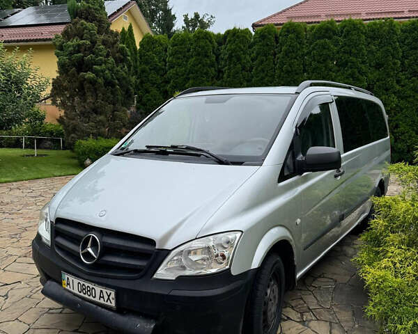 Серый Мерседес Вито, объемом двигателя 2.14 л и пробегом 163 тыс. км за 11200 $, фото 1 на Automoto.ua