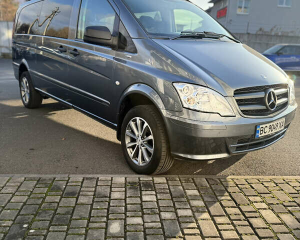 Серый Мерседес Вито, объемом двигателя 2.14 л и пробегом 263 тыс. км за 17300 $, фото 1 на Automoto.ua
