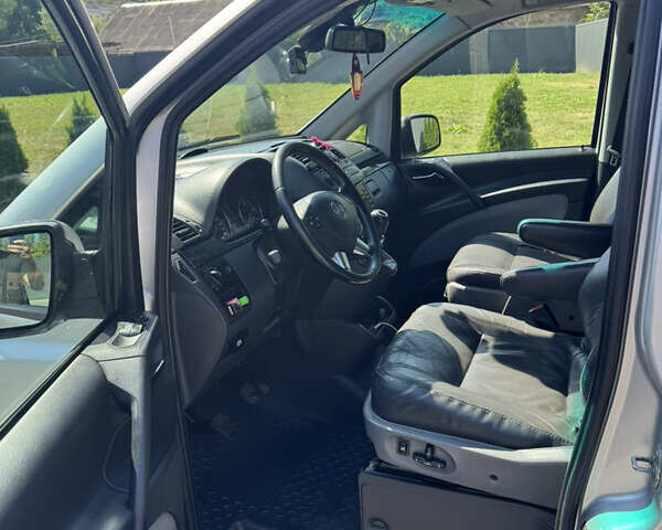 Серый Мерседес Вито, объемом двигателя 2.14 л и пробегом 215 тыс. км за 15500 $, фото 5 на Automoto.ua