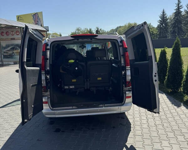 Серый Мерседес Вито, объемом двигателя 2.14 л и пробегом 215 тыс. км за 15500 $, фото 10 на Automoto.ua