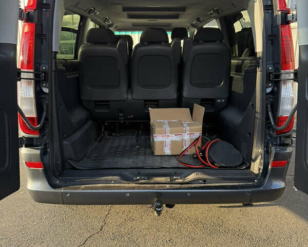 Серый Мерседес Вито, объемом двигателя 2.14 л и пробегом 263 тыс. км за 17300 $, фото 5 на Automoto.ua