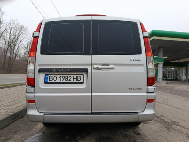 Серый Мерседес Вито, объемом двигателя 2.1 л и пробегом 371 тыс. км за 14000 $, фото 2 на Automoto.ua