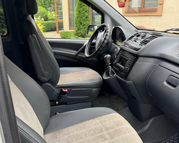 Серый Мерседес Вито, объемом двигателя 2.14 л и пробегом 163 тыс. км за 11200 $, фото 5 на Automoto.ua