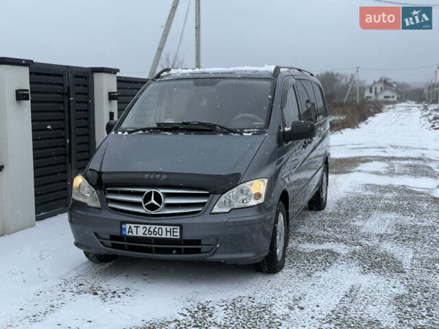 Серый Мерседес Вито, объемом двигателя 2.14 л и пробегом 233 тыс. км за 14800 $, фото 1 на Automoto.ua