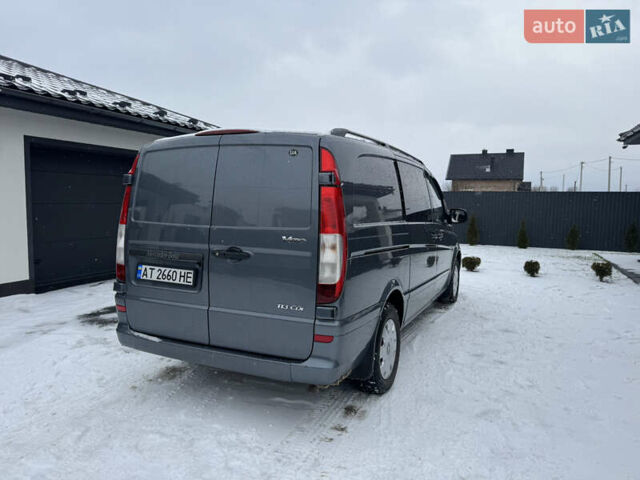 Серый Мерседес Вито, объемом двигателя 2.14 л и пробегом 233 тыс. км за 14800 $, фото 11 на Automoto.ua