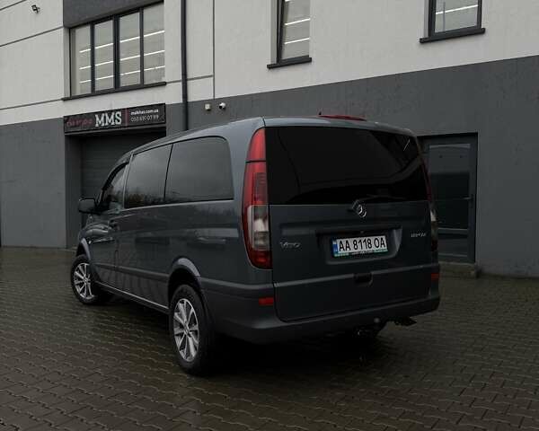 Серый Мерседес Вито, объемом двигателя 2.99 л и пробегом 240 тыс. км за 19950 $, фото 19 на Automoto.ua