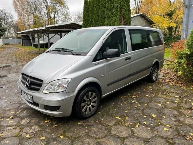 Серый Мерседес Вито, объемом двигателя 2.2 л и пробегом 213 тыс. км за 2800 $, фото 1 на Automoto.ua