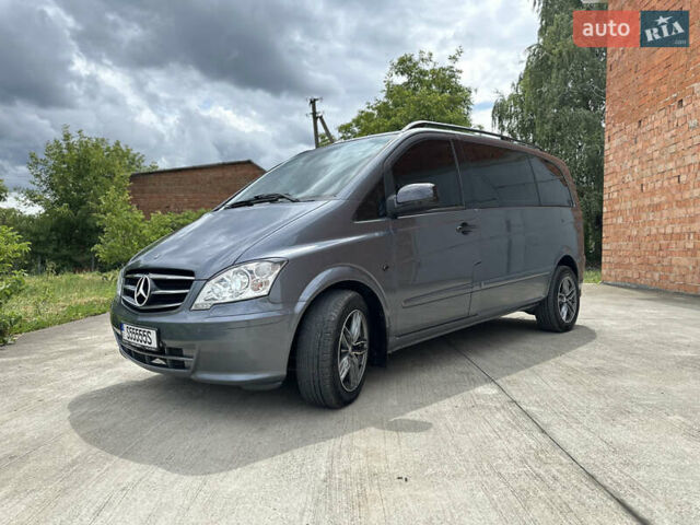 Серый Мерседес Вито, объемом двигателя 3 л и пробегом 278 тыс. км за 16500 $, фото 1 на Automoto.ua