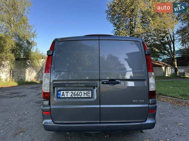 Серый Мерседес Вито, объемом двигателя 2.14 л и пробегом 229 тыс. км за 14700 $, фото 6 на Automoto.ua