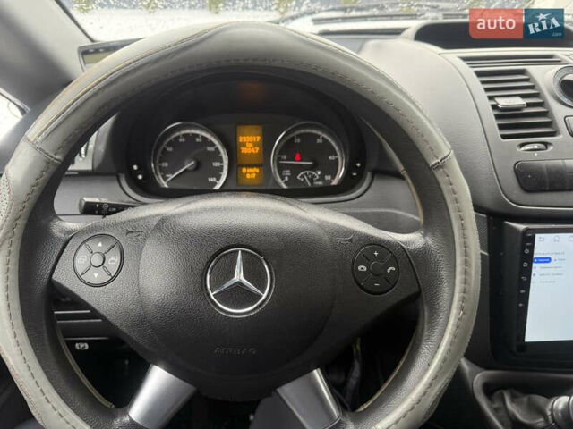 Серый Мерседес Вито, объемом двигателя 2.14 л и пробегом 233 тыс. км за 14800 $, фото 22 на Automoto.ua