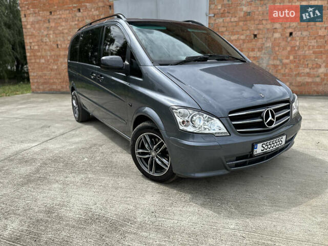 Серый Мерседес Вито, объемом двигателя 3 л и пробегом 278 тыс. км за 16500 $, фото 9 на Automoto.ua