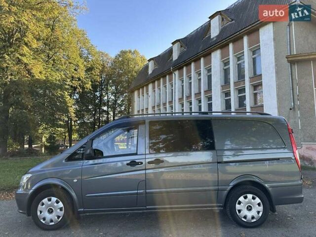 Серый Мерседес Вито, объемом двигателя 2.14 л и пробегом 229 тыс. км за 14700 $, фото 10 на Automoto.ua
