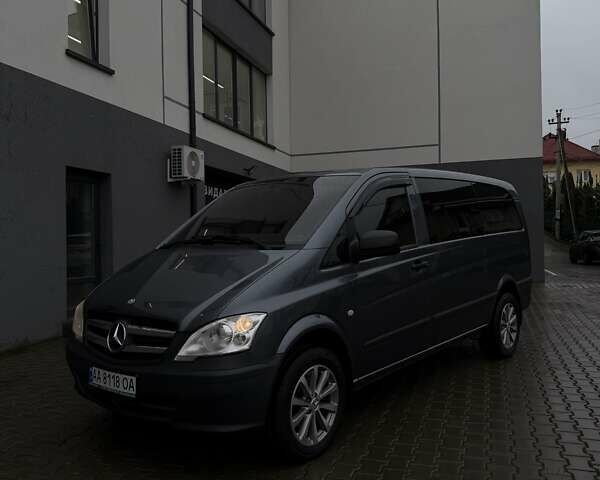 Серый Мерседес Вито, объемом двигателя 2.99 л и пробегом 240 тыс. км за 19950 $, фото 18 на Automoto.ua